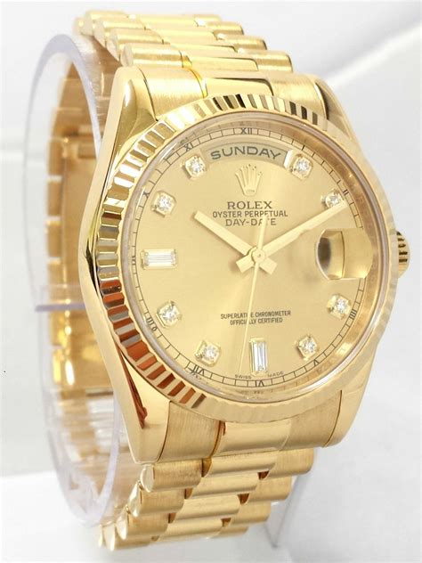 rolex presidential diamond day-date|Rolex presidential day date 40mm.